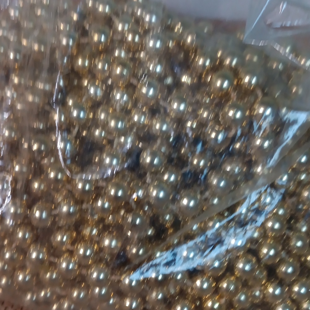 Gold Beaded Garland
